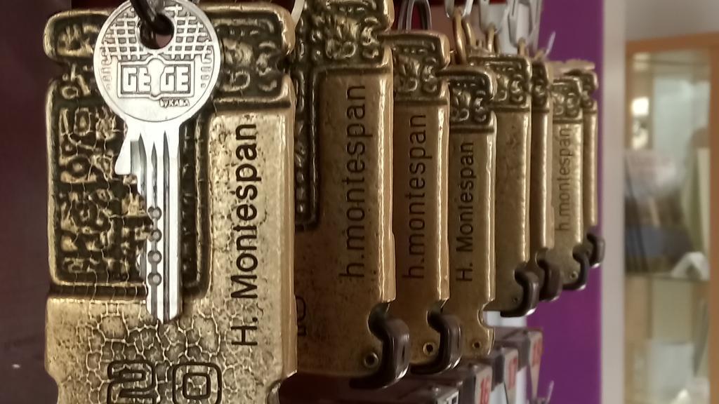 Hotel Montespan Lussac-les-Chateaux Luaran gambar